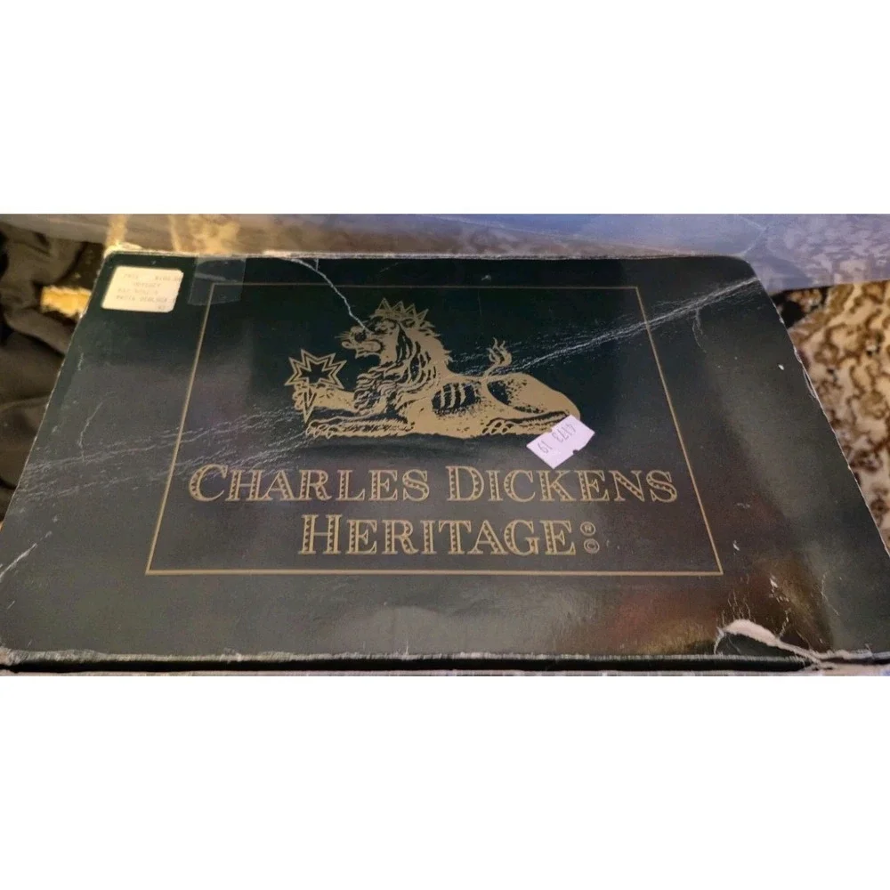 Dept 56 Dickens Village Dedlock Arms 1994  Original Box And Light, Tested
